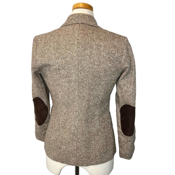 Nili Lotan Humphrey Elbow Patch Blazer Jacket Size 0 - Picture 6 of 8